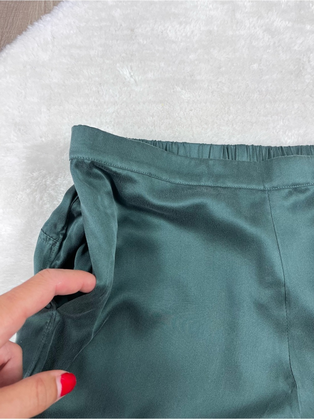 NWOT Lunya washable silk high rise pants pajama set - Picture 10 of 11